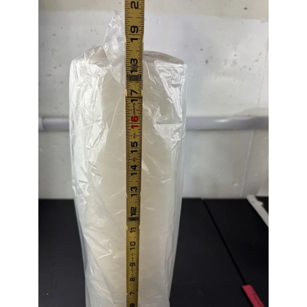 EoS Hand Stretch Wrap, 18 In W X 1500‎ Ft L, 80 Gauge, Cast Style,